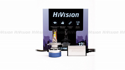 Лампа светодиодная HiVision Z7 Power Bright H4 6000K