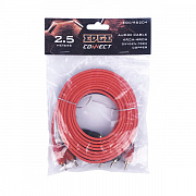 Кабель межблочный EDGE EDC-RB204 4RCA-4RCA 2.5м медный