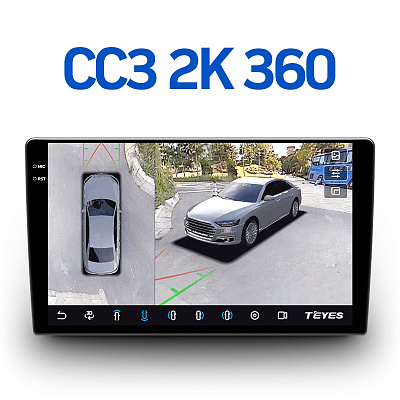 Автомагнитола "Teyes" CC3 2K 360 9" 6гб/128гб