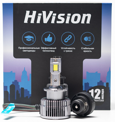 Лампа светодиодная HiVision X1 D4S/D4R 6000K